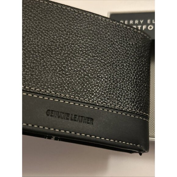 Perry Ellis Portfolio Black Bifold W/removable ID Wallet Sheridan Retails $42.50 - Picture 12 of 14